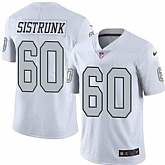 Nike Men & Women & Youth Raiders 60 Otis Sistrunk White Color Rush Limited Jersey,baseball caps,new era cap wholesale,wholesale hats